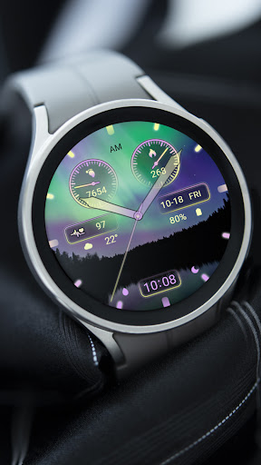ZKin Watch Face Aurora Quartz screenshot 30