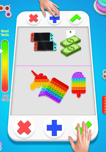 fidget trading: trade toys 3D Screen 3