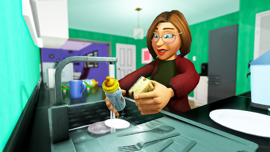 Virtual Mother Life Simulator- Baby Games 2021 1.2 screenshots 2