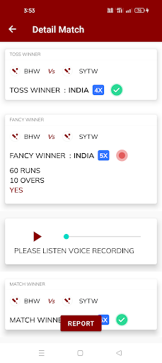 Cricket Pro Prediction Screen 2