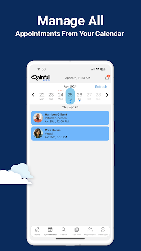 Rainfall Health Screen 3