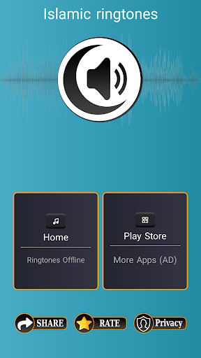 Android application Islamic ringtones withoutMusic screenshort