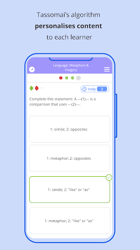 Tassomai - learning & revision Screen 3