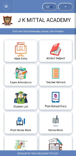 Android application JK MITTAL SCHOOL STAFF screenshort