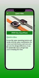 HW8 Ultra SmartWatch Guide