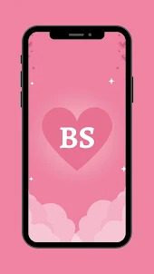 B + S Letters Love Wallpapers
