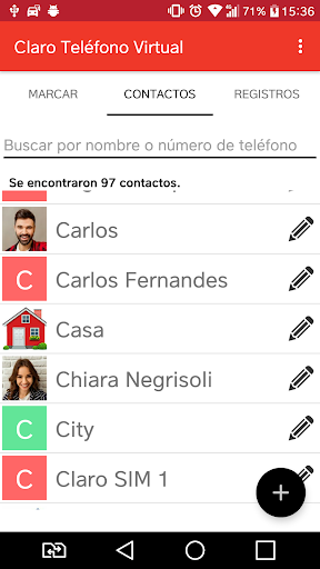 Claro Teléfono Virtual Screen 3