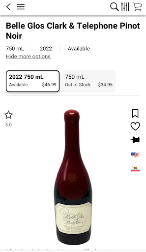 Town Wine & Spirits Screen 2
