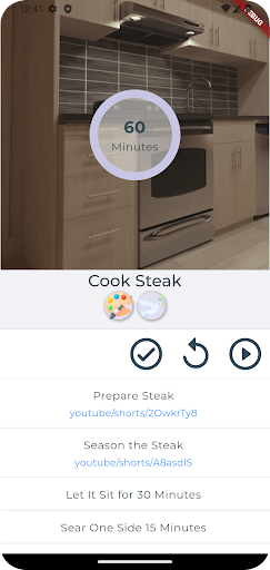 Android application Life Ticker: Weekly Habit screenshort