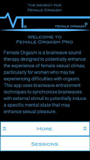 Android application Female Orgasm Pro screenshort