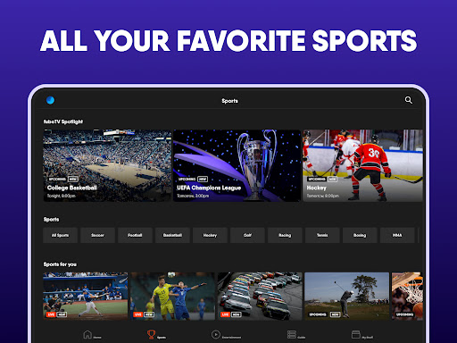 Fubo: Watch Live TV & Sports screenshot
