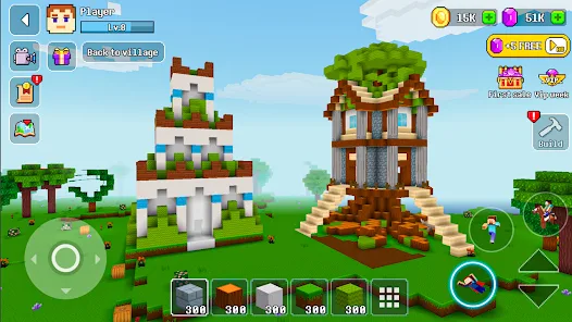 Download & Play Craft World - Master Building Block Game 3D on