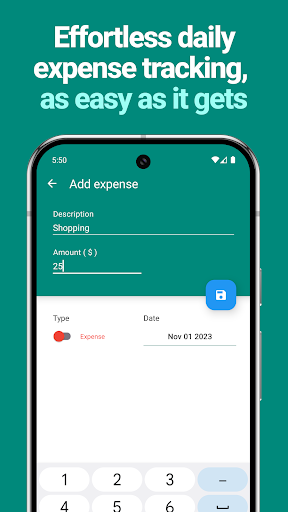 Screenshot of EasyBudget - Budget planning