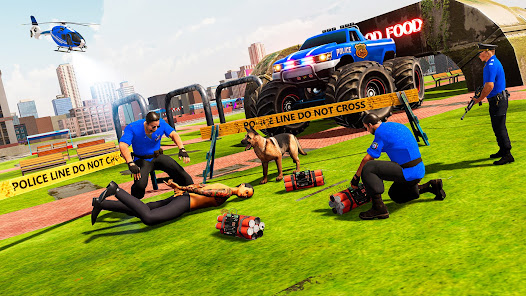 Us Police Monster Truck Cop Duty City War Games v1.2 (Unlocked) Gallery 6