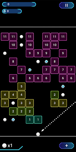 Android application Infinite Bricks Breaker screenshort