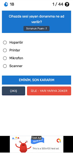 Çöz Kazan - Quiz App Screen 3