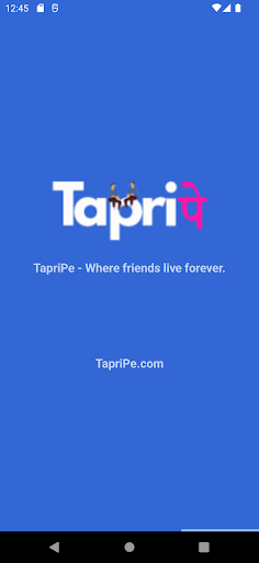Android application TapriPe screenshort