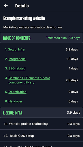 Android application Makers' Den App screenshort