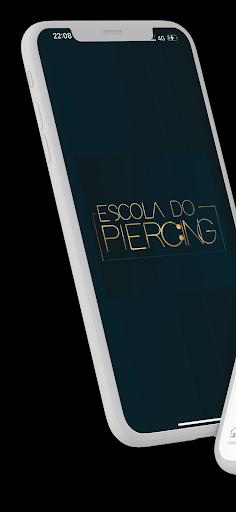 Android application Escola do Piercing screenshort