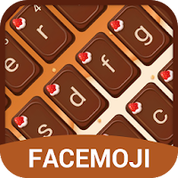 Yummy Strawberry Chocolate Emoji Keyboard Theme?