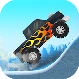 Kids car: Snow racing icon