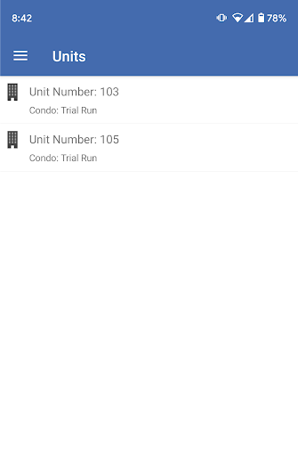 Android application Converge Connect screenshort
