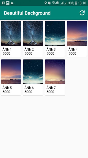 Android application Hình Nền Đẹp - Pro screenshort