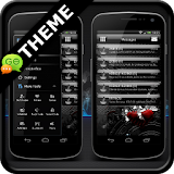 Jelly Black GO SMS Theme icon