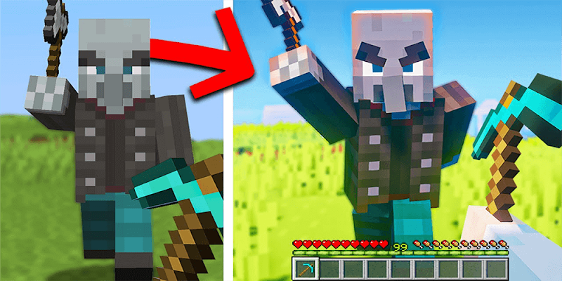 Animation mod Minecraft addon - Latest version for Android - Download APK