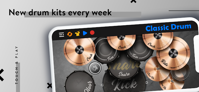 Classic Drum electronic drums Mod Apk v8.8.2 (Premium Unlocked) For Android 3