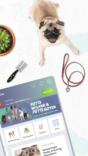 PETO: pet grooming & adoption Screen 2