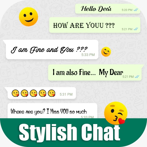 Fancy chat style for Whatsapp