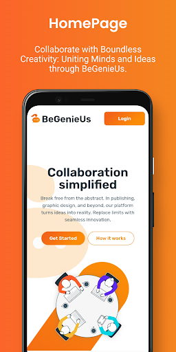 Android application BeGenieUs screenshort