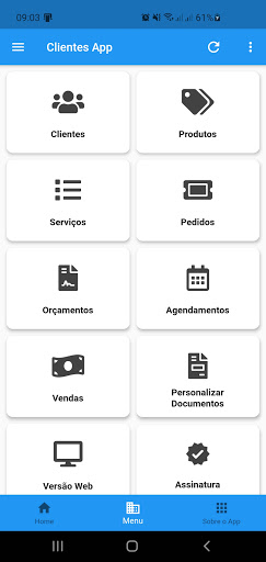 Clientes, Vendas e Orçamentos Screenshot 3 - AppWisp.com