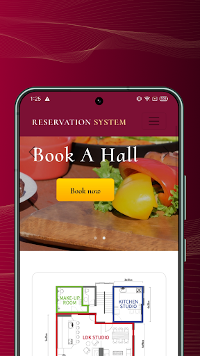 Reservation System Screen 3