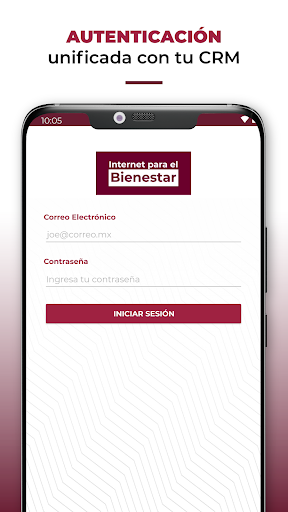 Android application Internet para el bienestar POS screenshort