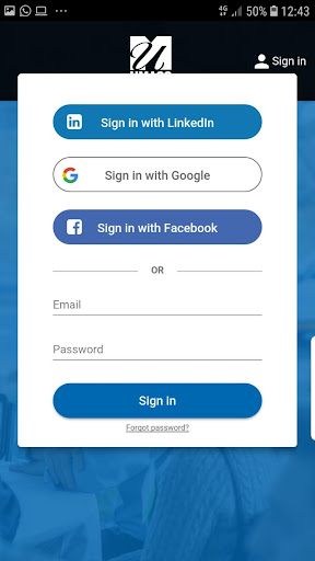 UML Connect Screen 2