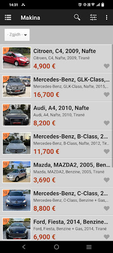 Android application AutoBox.al screenshort