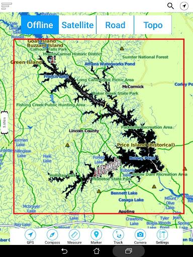Clarks Hill Lake Map ✓ [Updated] Clarks Hill Lake Ga - Sc Gps Fishing Map Offline For Pc / Mac /  Windows 11,10,8,7 / Android (Mod) Download (2022)