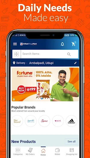 Urban Mega Mart - Online Grocery Shopping App screenshot 1