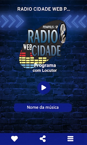 RÁDIO CIDADE WEB PENÁPOLIS Screen 2