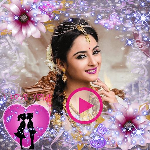 Android application Love Video Maker With Music screenshort