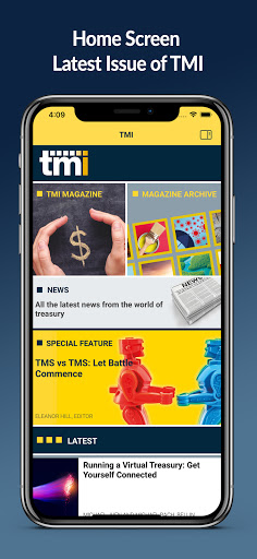 Android application TMI - Treasury Management screenshort
