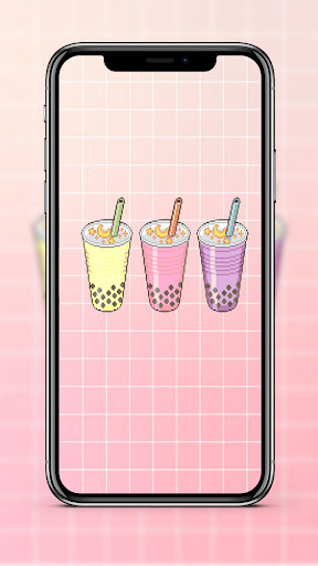 Boba Thai Tea Wallpaper Screen 2