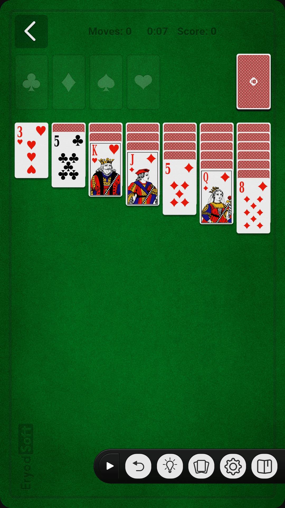 Android application Solitaire (Klondike) screenshort