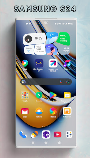 Android application Samsung Galaxy S24 Theme screenshort