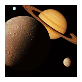 Moons of Saturn icon