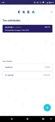 Crédito Ágil - CREA Screen 2