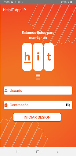 Android application HelpIt_IP screenshort