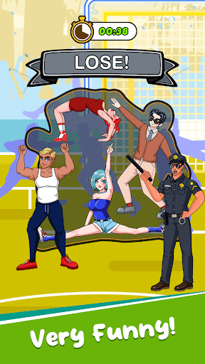 Hiding Party:Cool Pose Screen 3